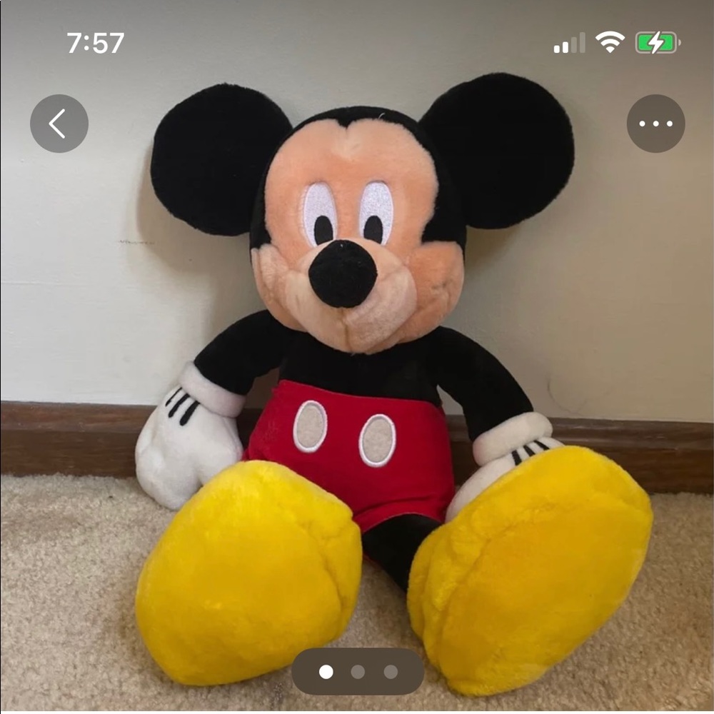 NWOT MICKEY MOUSE PLUSH